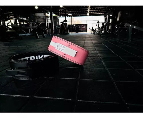 Cinturon Cuero Gym Powerlifting Hebilla