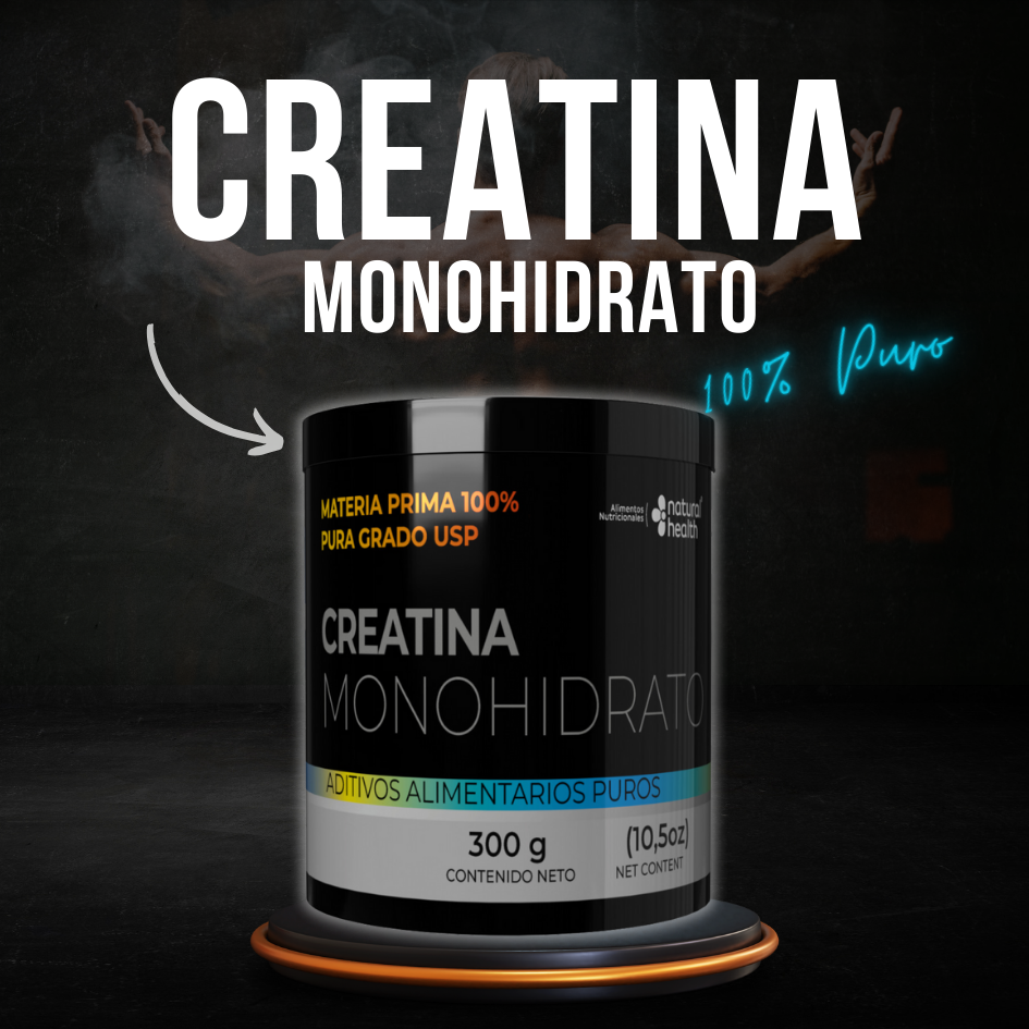CREATINA MONOHIDRATO ULTRAPURA X 300 GRAMOS